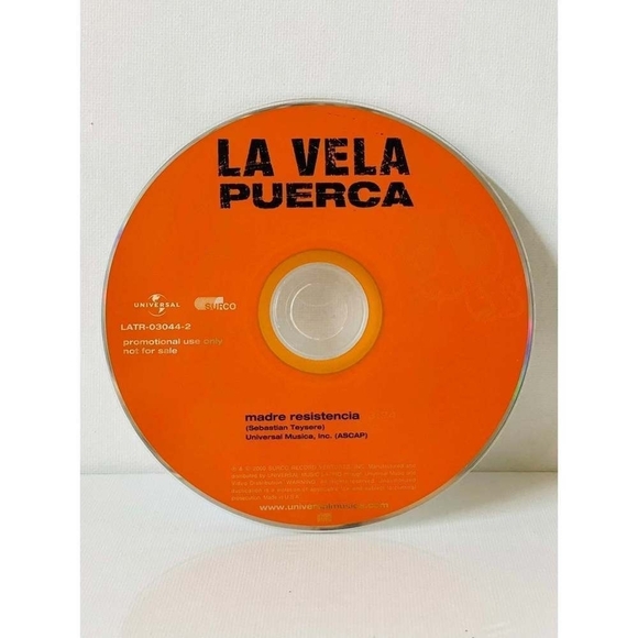 Rare! CD La Vela Puerca - Madre Resistencia - Picture 1 of 2